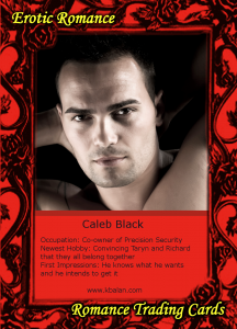 Caleb Trading Card Back