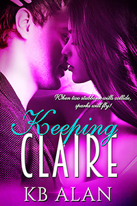 Keeping Claire Cover - a paranormal romance